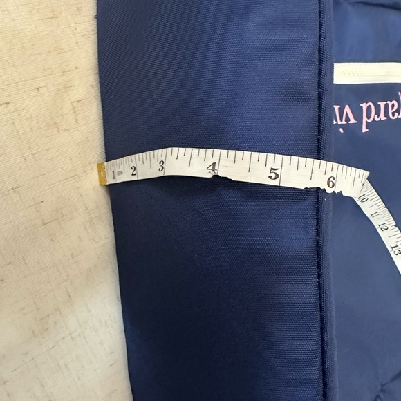 Vineyard Vines Dark Blue Backpack with Pink Accents - Picture 15 of 16